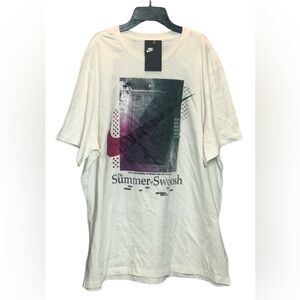 Nike White 'Summer of Swoosh' Men's T-Shirt